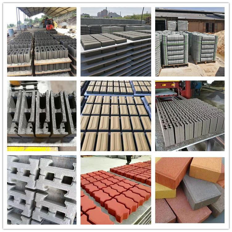 cement concrete block making machine