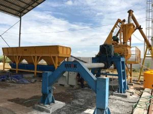 Fè tiyo konkrè fè machin