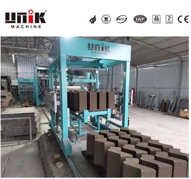 Hydraform Interlocking blok Fe machin